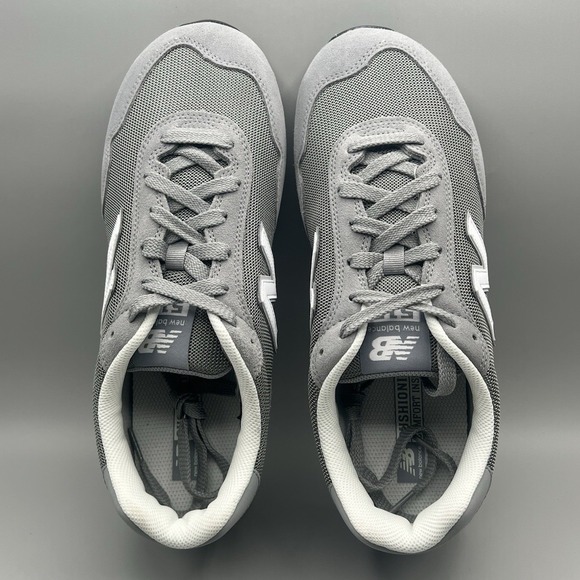 New Balance 515 Gray Suede Athletic Running Shoes - Men\'s Size 9 4E WIDE main image 4